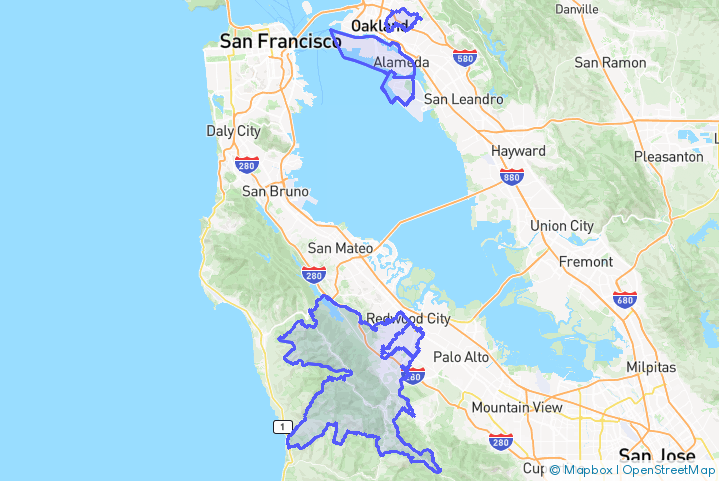 Service Area Map