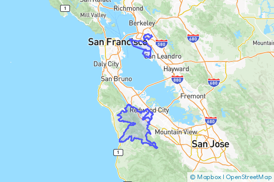 Service Area Map