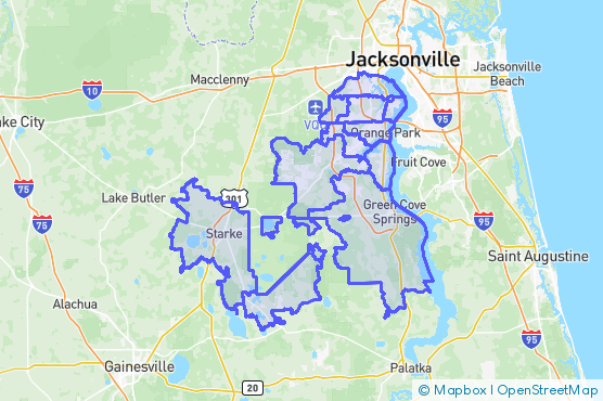 Service Area Map