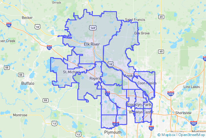 Service Area Map