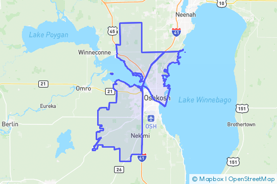 Service Area Map