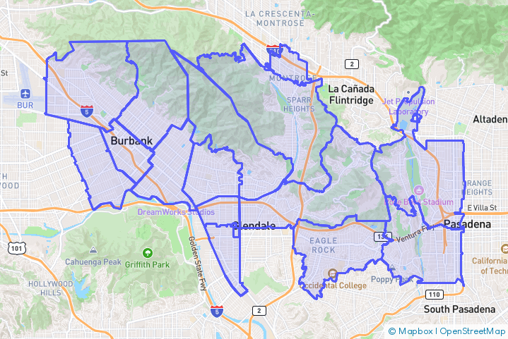 Service Area Map