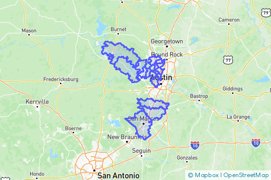 Service Area Map
