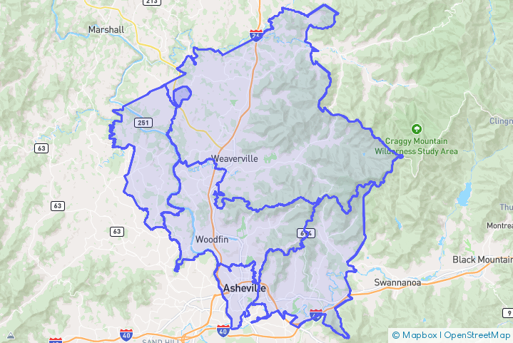 Service Area Map