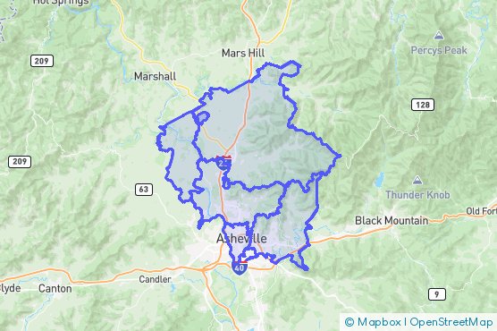 Service Area Map