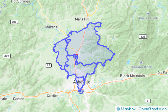 Service Area Map