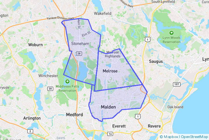Service Area Map
