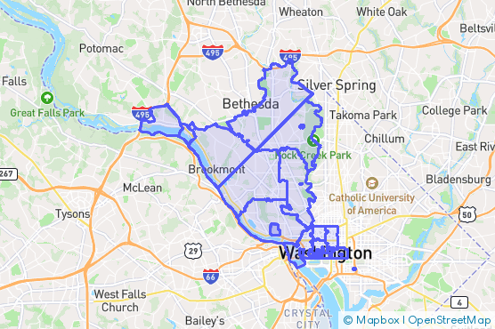 Service Area Map