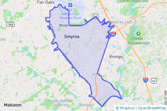 Service Area Map