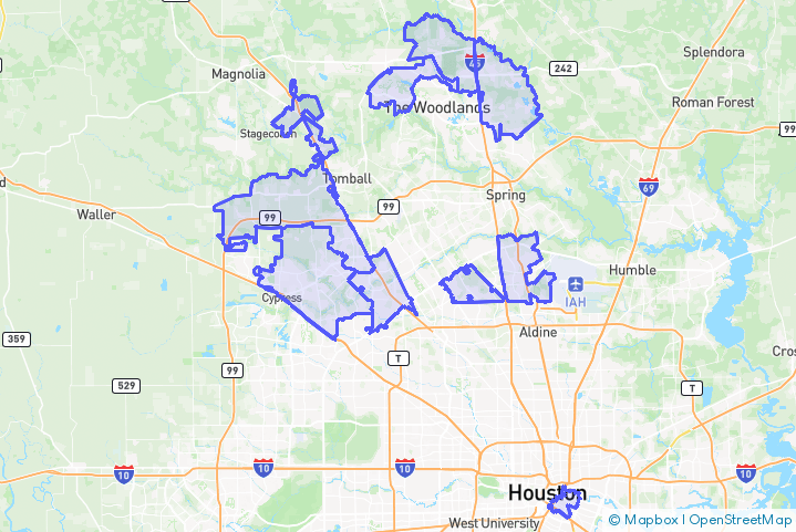 Service Area Map