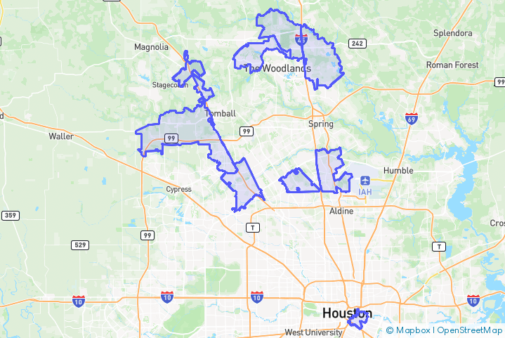 Service Area Map