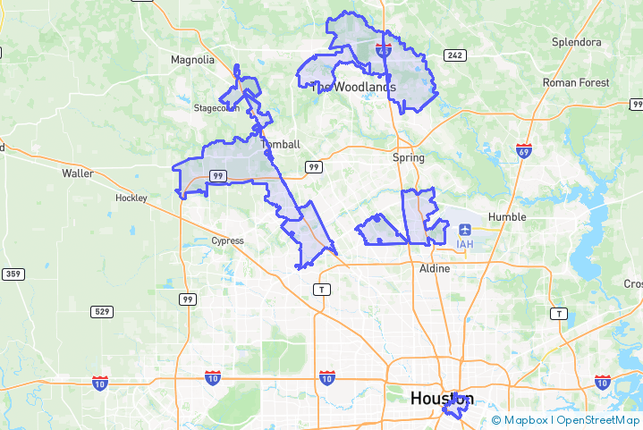 Service Area Map