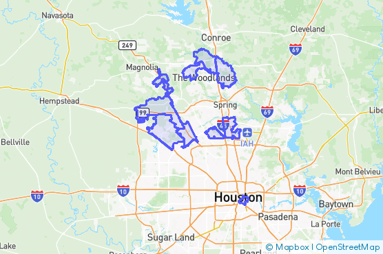 Service Area Map