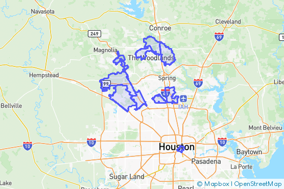 Service Area Map