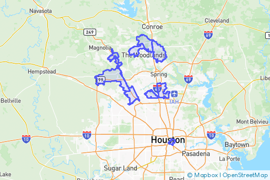 Service Area Map
