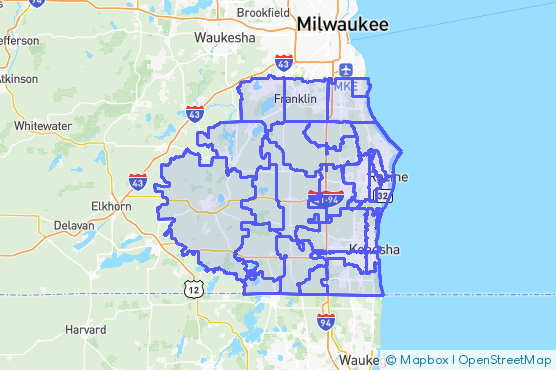 Service Area Map