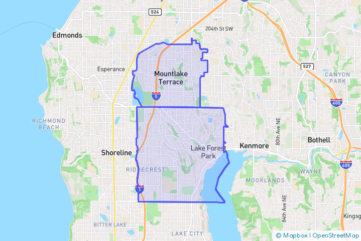 Service Area Map