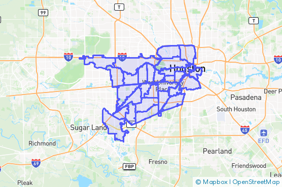 Service Area Map