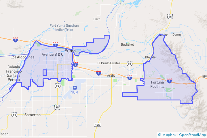 Service Area Map