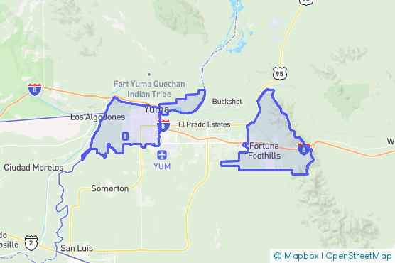 Service Area Map