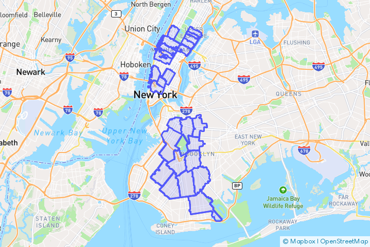 Service Area Map