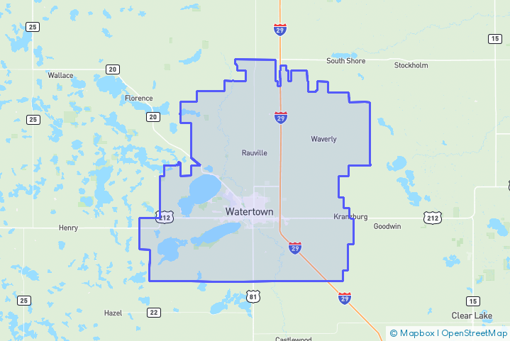 Service Area Map