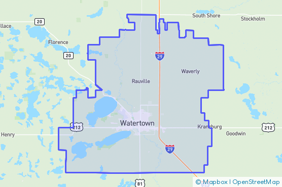 Service Area Map
