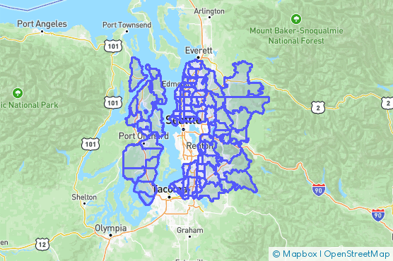 Service Area Map