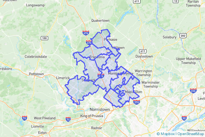 Service Area Map