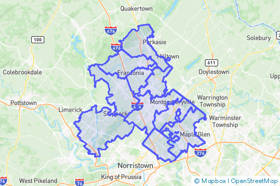 Service Area Map