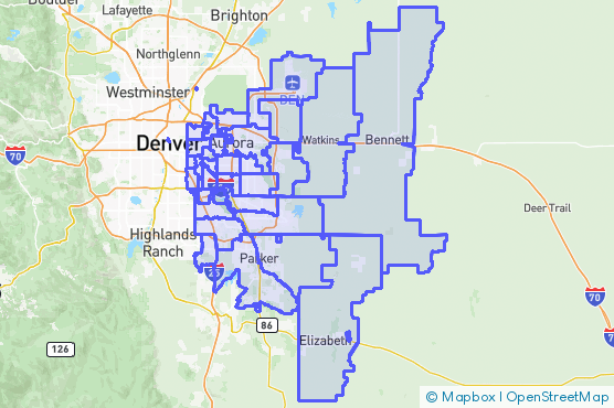 Service Area Map