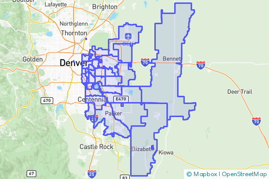Service Area Map