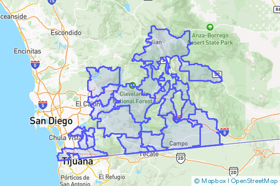 Service Area Map