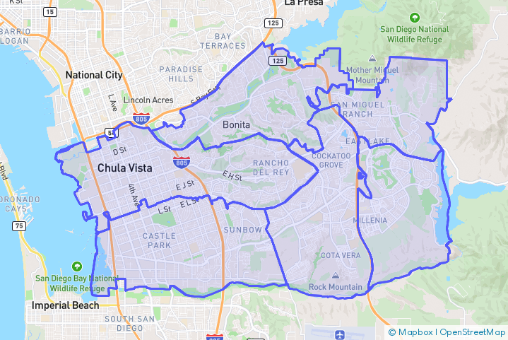 Service Area Map