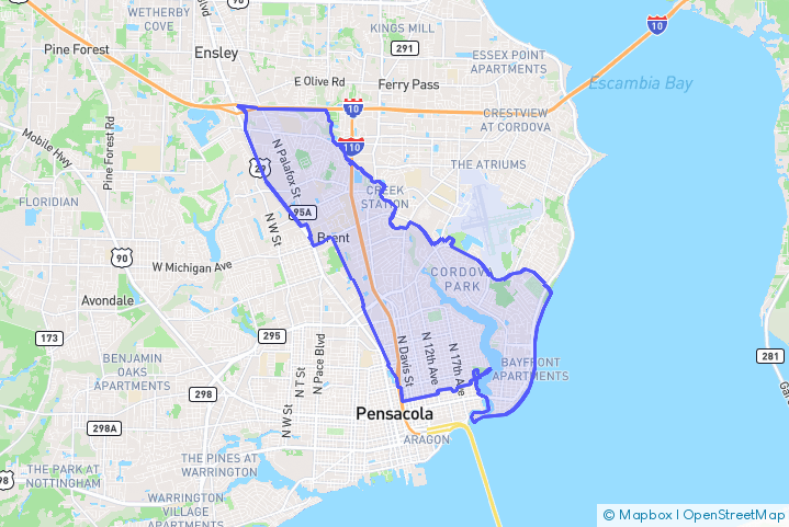 Service Area Map