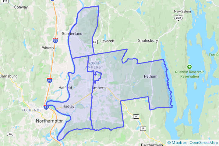 Service Area Map