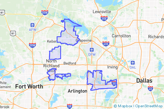 Service Area Map