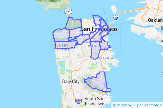 Service Area Map