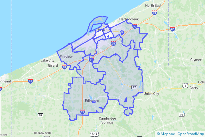 Service Area Map
