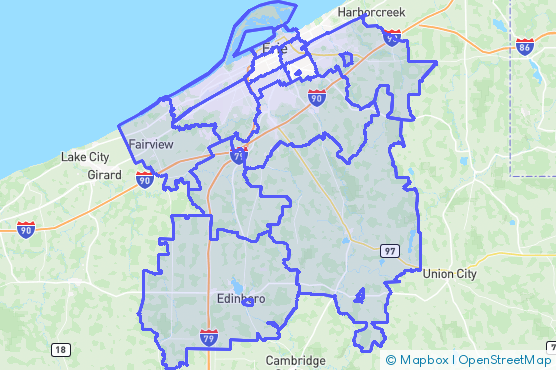 Service Area Map