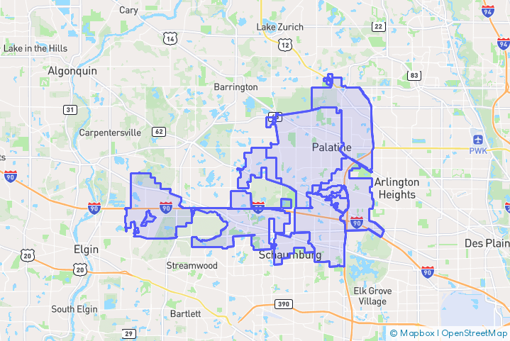 Service Area Map