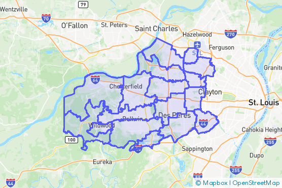 Service Area Map