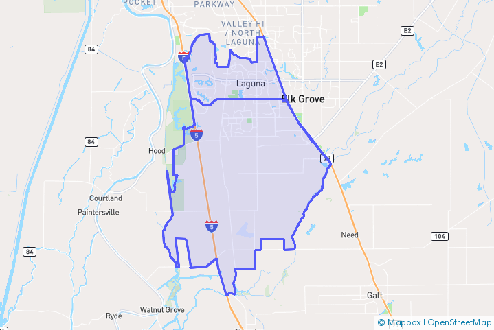 Service Area Map