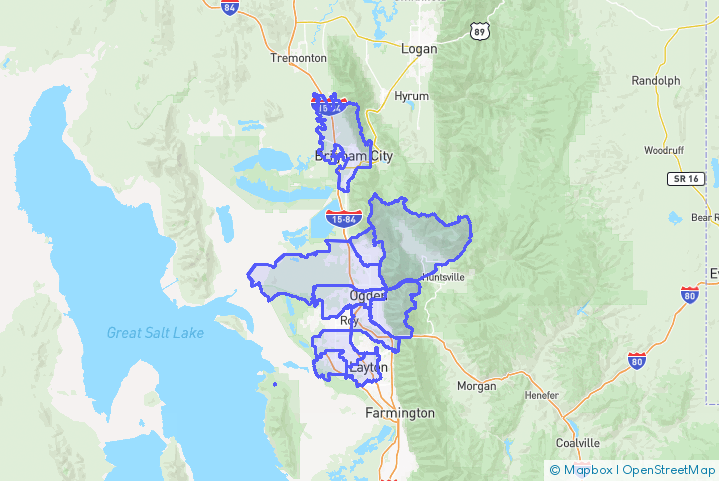 Service Area Map