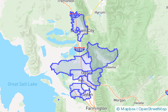 Service Area Map