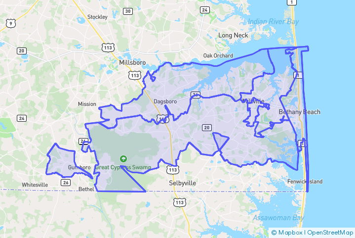 Service Area Map