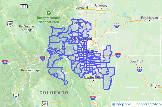 Service Area Map