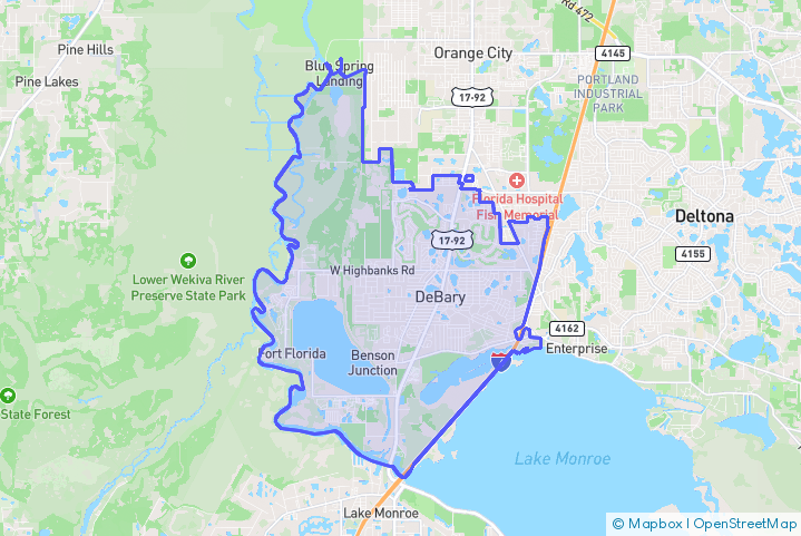 Service Area Map