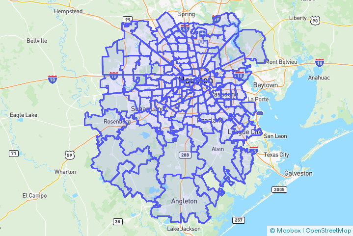 Service Area Map
