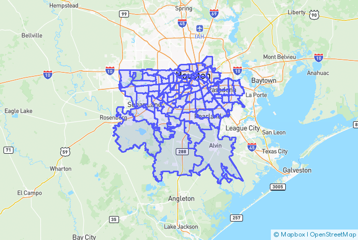 Service Area Map